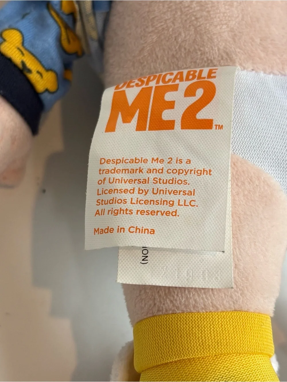 Despicable Me 2 Bedtime Agnes Interactive Doll 14” Plush Talking Light Up